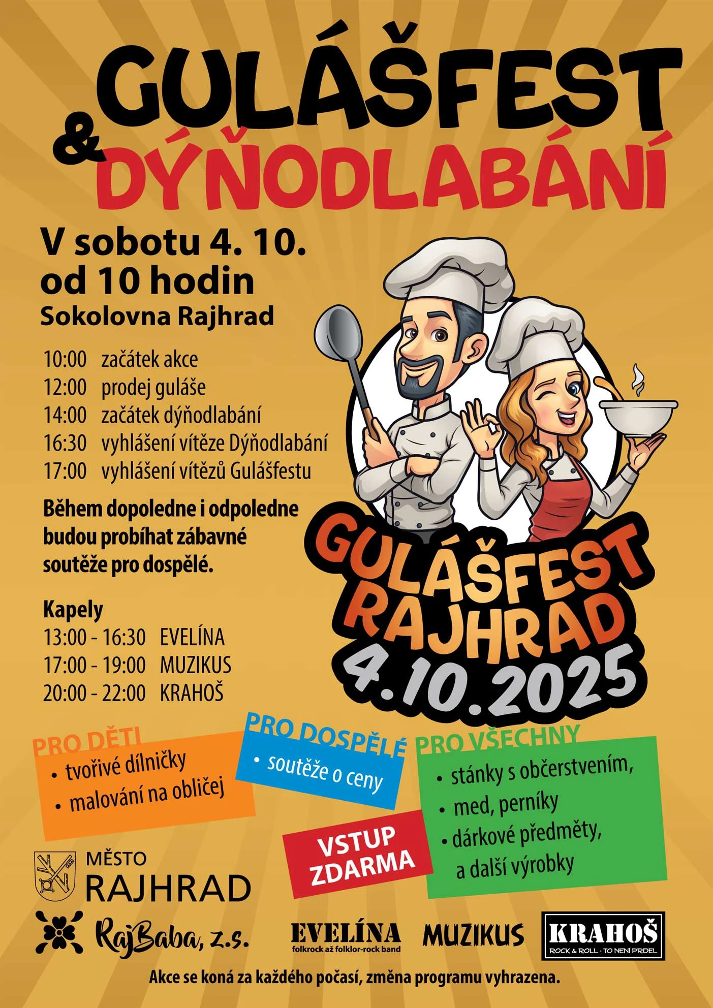 Gulášfest a dýňodlabání
